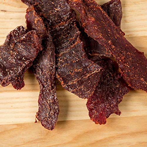 Uncle Mike's Beef Jerky Snacks - Gluten Free 2 Bags Tasty Spicy Hot Flavor
