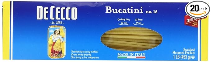 De Cecco Pasta Bucatini