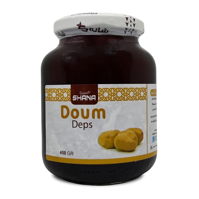 bonballoon Shana Honey Doum Molasses Egyptian Halal Pure Natural Black Strap Blackstrap Syrup Doum Deps Sugar Premium Egypt Arab Non Gmo Kosher (1 Pack = 15.87 oz / 450 gm) شانه عسل دبس الدوم حلال