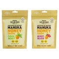 Taylor Pass Mānuka Honey Drops Bundle UMF™ 10+ Cool Mint &amp Berry Bliss Lozenges | Natural Soothing On-The-Go | 2 Packs 22 Drops Each | Made in New Zealand