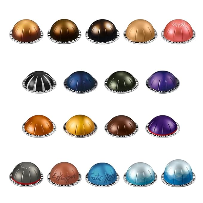 Discovery Sampler Coffee &amp Espresso Capsules Pods Mix Pack (18 Pods Ice Lover Pack)