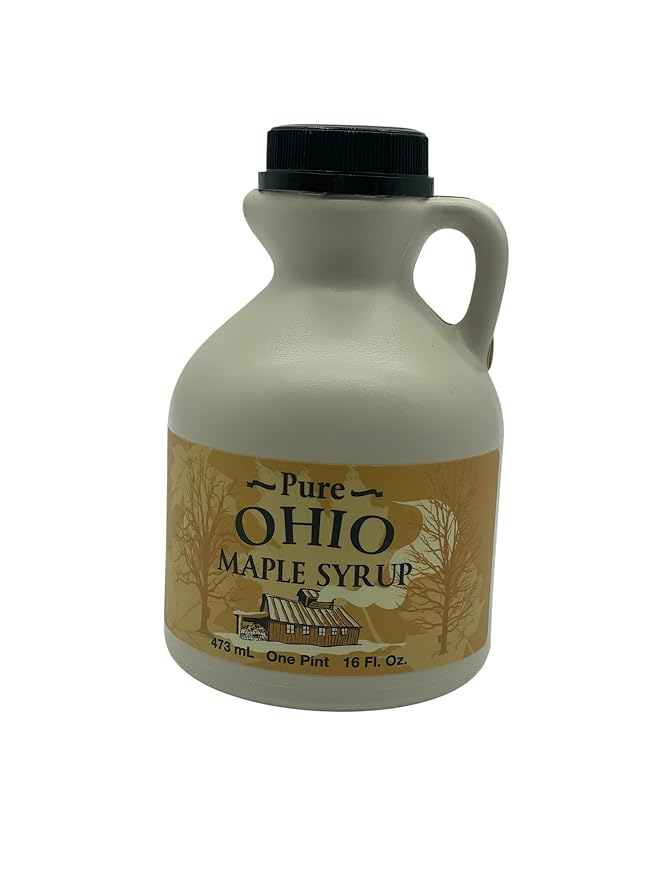 Pure Ohio Maple Syrup Hand Drawn and Gathered No Additives or Preservatives