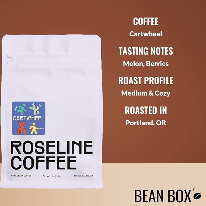 Cartwheel - Roasted by Roseline Coffee - Whole Bean Coffee - 2 Pound Bag