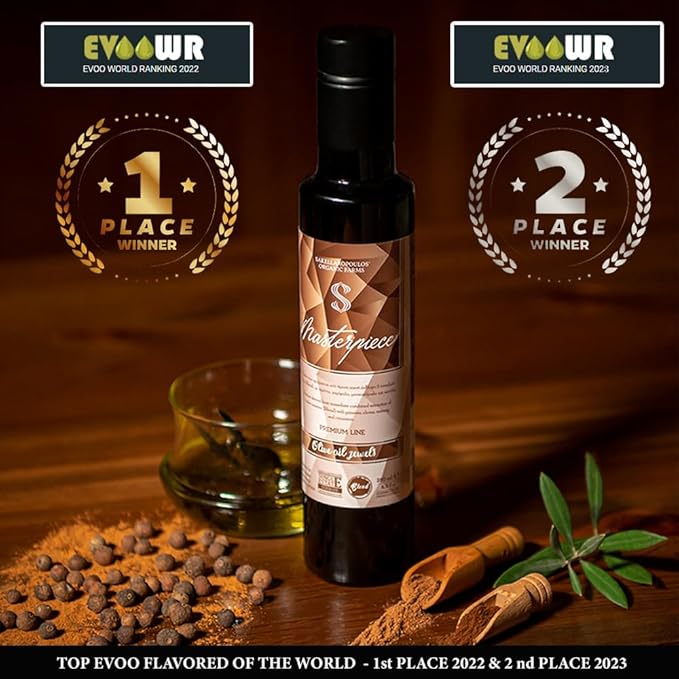 Masterpiece Blend Gourmet Flavored Extra Virgin Olive Oil (Pimento Clove Nutmeg Cinnamon)