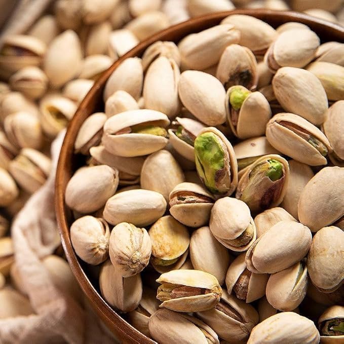 Delicious Nuts and Pistachios 100g/Bag Salt Baked Flavored Large Particle Pistachios High Nutrition Dried Fruits Nut Snacks High Protein Home Health Snacks (5 Bags)