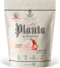 Ambrosia Planta - Plant-Based Protein Powder 20g | Dairy Free Vegan Protein Powder with BCAA Amino Acids | Keto-Friendly No Added Sugar | 25 Servings | Strawberry Ice Cream