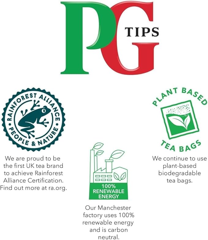 Pg Tips Tea Bags 240 Count Pack of 2