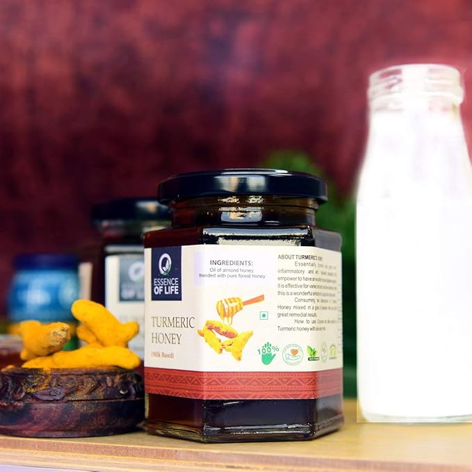 Essence of Life Turmeric Honey (Milk Based) - 350gm