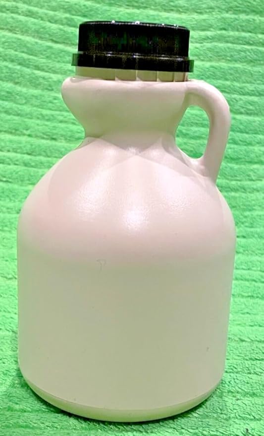 Liberty Supply Empty Maple Syrup Jugs - BLANK - Pint (16 FL OZ Each) - Case of 4 Containers MADE IN USA with Food Grade Materials.