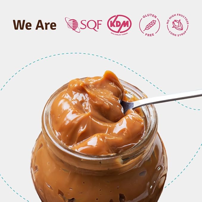 Nuuva Foods Multipurpose Dulce de Leche | Authentic Creamy Caramel Spread for Baking | Perfect for Cake Desserts &amp Pastries (2.5 lbs)