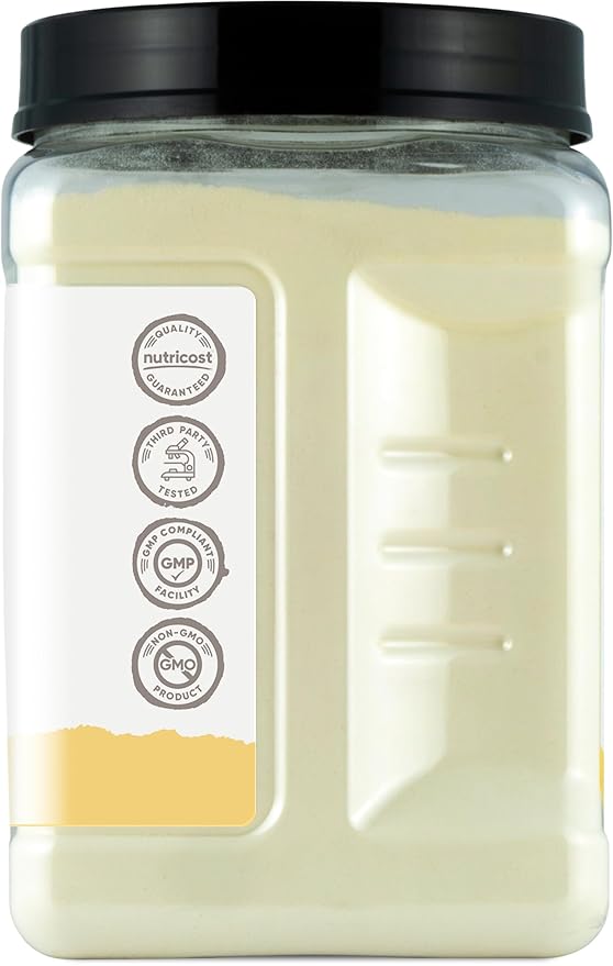 Nutricost Pantry White Cheddar Cheese Powder (2.5 Pounds Per Bottle) - Powdered Cheese :: Great for Cooking Baking Popcorn and More!
