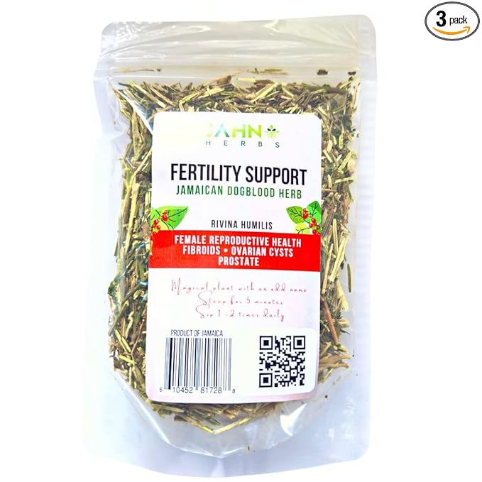 Jamaican Dog Blood Herb (Fertility Bush) Rivina Humilis (Powder)