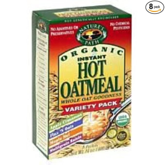 Natures Path Cereal Hot Vrty Organic 8 Count 14 Ounce