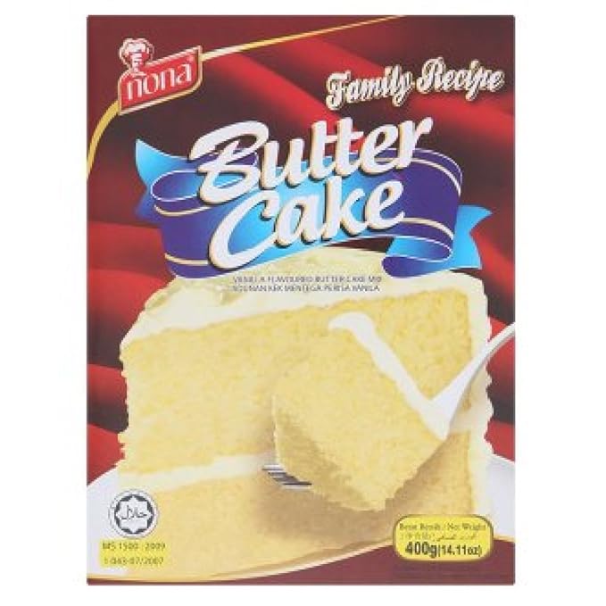 Nona Cake Flour 400g (Vanilla Butter 9 Pack)