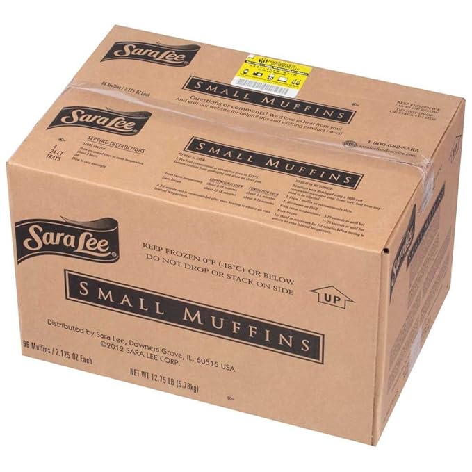 Chef Pierre Small Blueberry Muffin 2.13 Ounce -- 96 per case.
