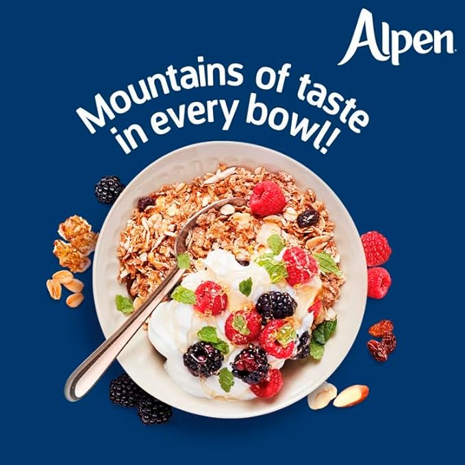 Alpen No Added Sugar Muesli 950g (Pack of 2)