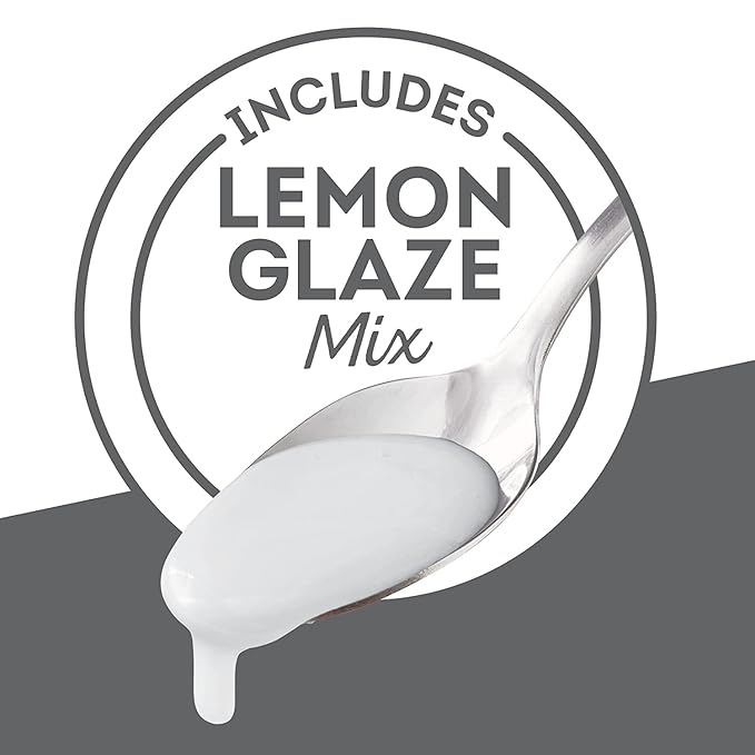 Krusteaz Meyer Lemon Pound Cake Mix 16.5 Ounce (Pack of 4)