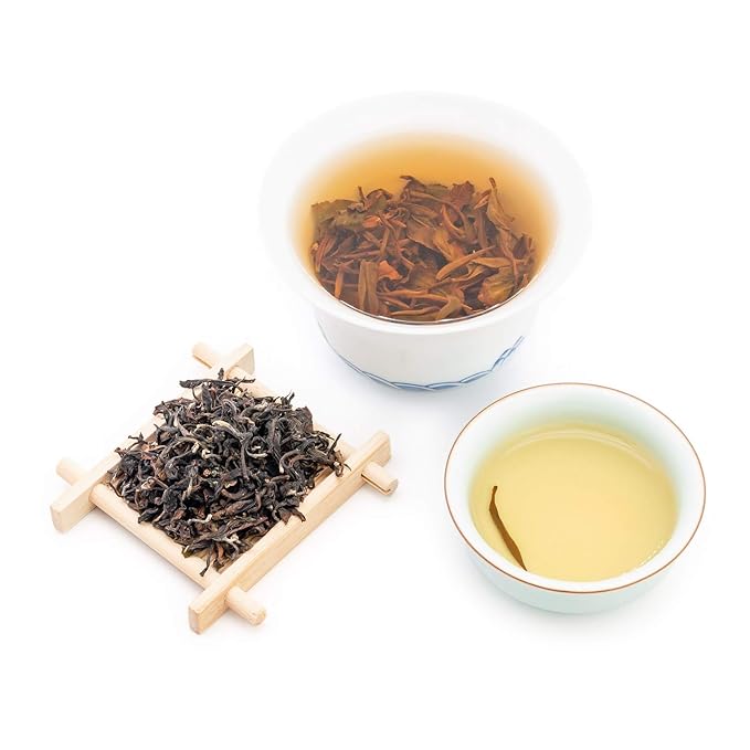 Oriarm 500g Oriental Beauty Taiwan Oolong Tea Loose Leaf - Dongfang Meiren Taiwanese Wu Long Tea - White Tip Oolong Tea - Brew Hot or Iced Tea