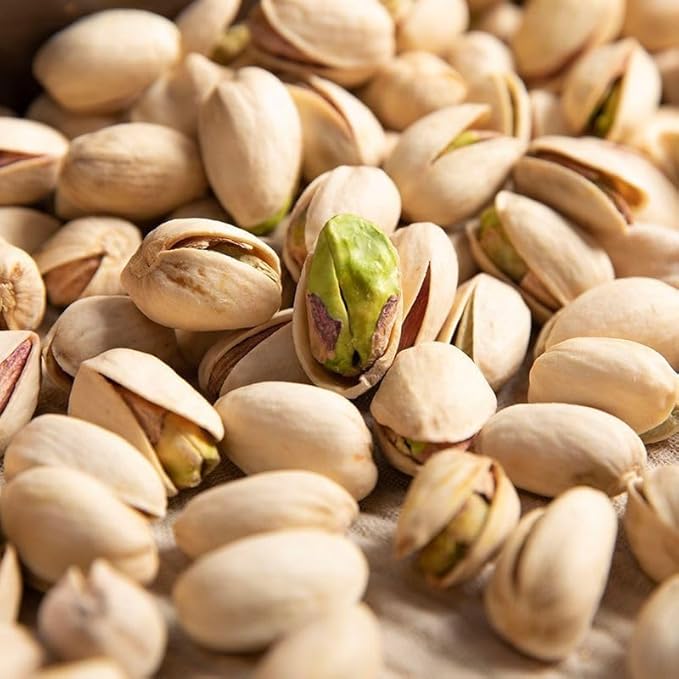 Delicious Nuts and Pistachios 100g/Bag Salt Baked Flavored Large Particle Pistachios High Nutrition Dried Fruits Nut Snacks High Protein Home Health Snacks (10 Bags)