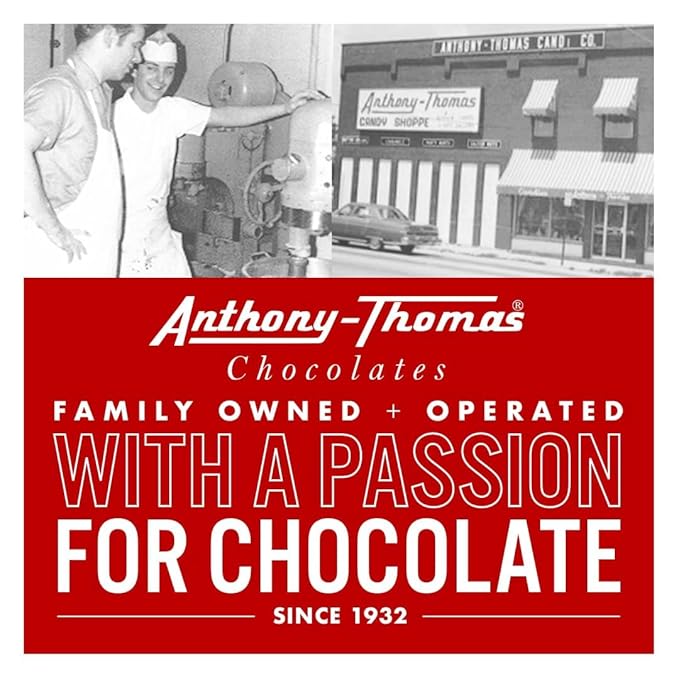 Anthony-Thomas Buckeye Bars Peanut Butter &amp Milk Chocolate Buckeyes in Ohio State Buckeyes Box 72 Deliciously Delightful Snacks (24 Count 3 Packs)