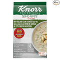 Knorr Professional Soup du Jour New England Clam Chowder Soup Mix No added MSG 0g Trans Fat per Serving Just Add Water 27 oz Pack of 4