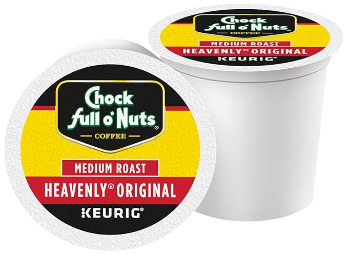 Chock Full o'Nuts Original Coffee Compatible with K-Cup Pods 32 CT (Pack of 3)