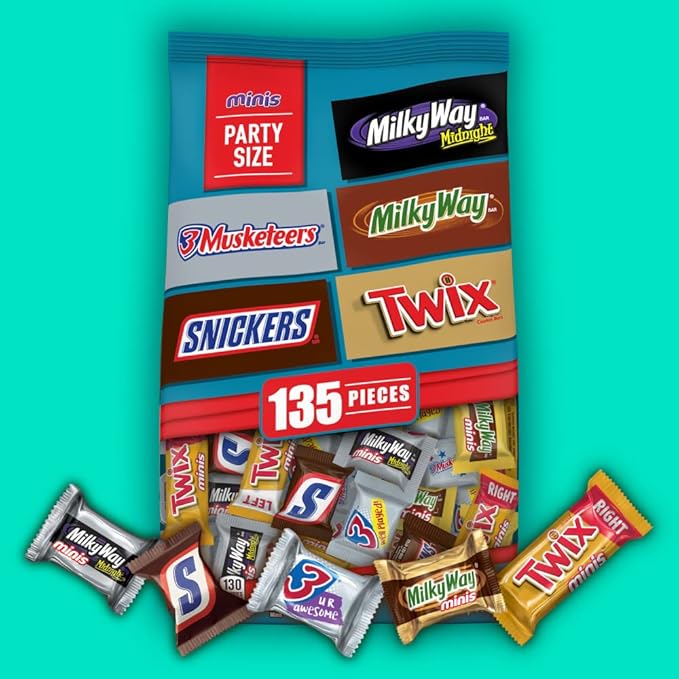 Mars Chocolate Minis Size Candy Variety Mix Bag 40 oz