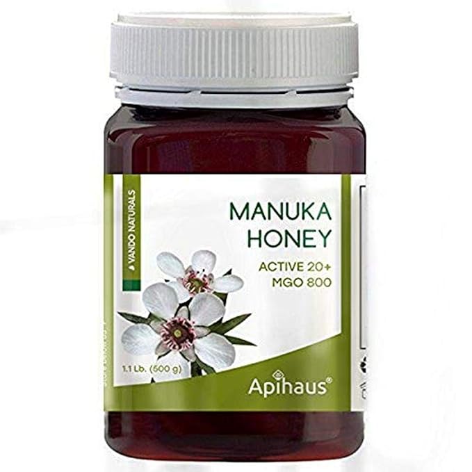 APIHAUS MANUKA HONEY MGO 800 ACTIVE 20+ 1.1 LB