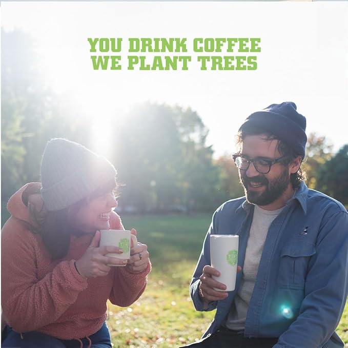 Tiny Footprint Coffee - Fair Trade Organic Nicaragua Segovia Dark Roast | Whole Bean Coffee | USDA Organic | Fair Trade Certified | Carbon Negative | 3 Pound