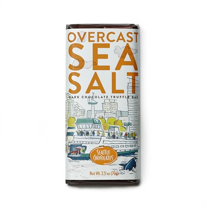Seattle Chocolates Overcast Sea Salt 2.5 oz