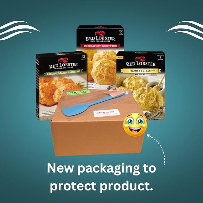 Red Lobster Biscuit Mix Cheddar Bay Honey Butter Rosemary Garlic Parmesan Variety Bundle With Raw Earth Colors Spoonatula