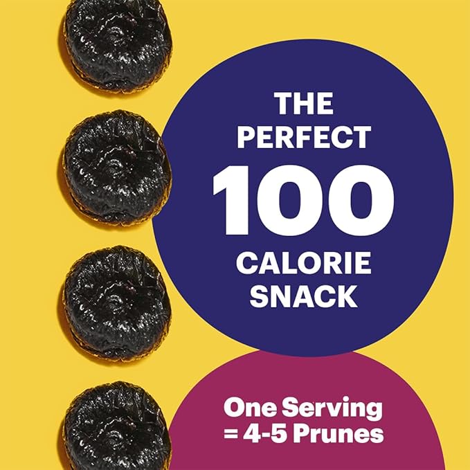 Sunsweet Amazin' Pitted Prunes - Dried Prunes Pitted Unsweetened - Gluten Free Vegan Low Fat - Fiber &amp Minerals - 2lb Resealable Bag x 3 Pack