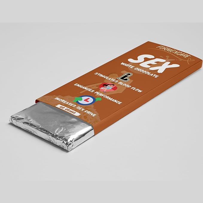 Formencare Chocolate Bar 60 Grams | Luxurious Chocolate for Uplifting Mood &amp Vitality | Ideal for Men &amp Women Vegetarian &amp Gluten-Free Delight (60 Grams White Chocolate)