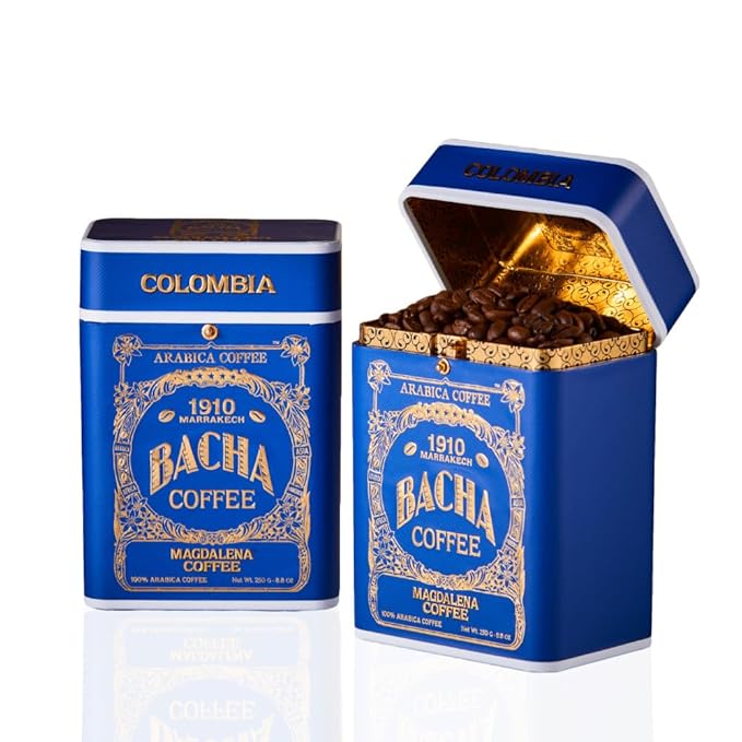 Bacha Coffee | Magdalena Single Origin Whole Beans Medium Roast 100% Arabica Specialty Coffee 250g Signature Nomad Collection Gift Box