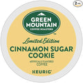 Green Mountain Coffee Cinnamon Sugar Cookie Single Serve Keurig K-Cup Pods Light Roast Coffee K Cup ~ 12 pods (2)