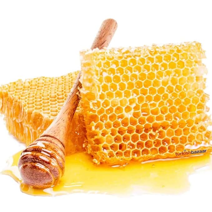 Balim Raw Unfiltered Honey with Comb 340 Gram [ 12 oz ] x 5 Pieces