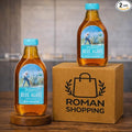 Roman Shopping Organic Blue Agave Sweetener Bundle – USDA Organic Liquid Sweetener Smooth Mild Taste All Purpose Syrup 2 Pack 36 oz Bottles (72 oz Total) – Kirkland Style