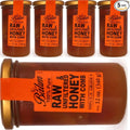 Balim Raw Unfiltered Honey with Comb 340 Gram [ 12 oz ] x 5 Pieces
