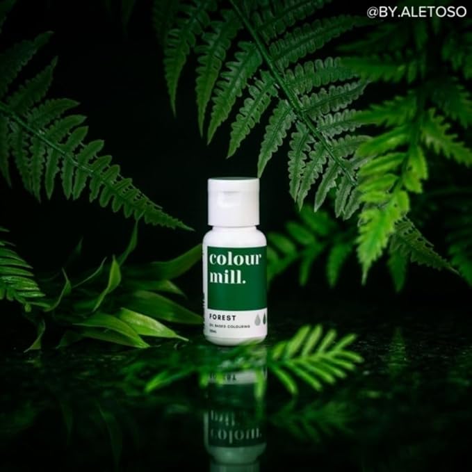 Colour Mill Oil-Based Food Coloring 100 Milliliters Forest