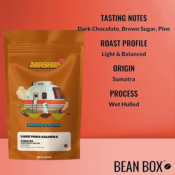 Bean Box Sampler - Roasted by Airship 3-Pack Whole Bean Coffee Gourmet Coffee