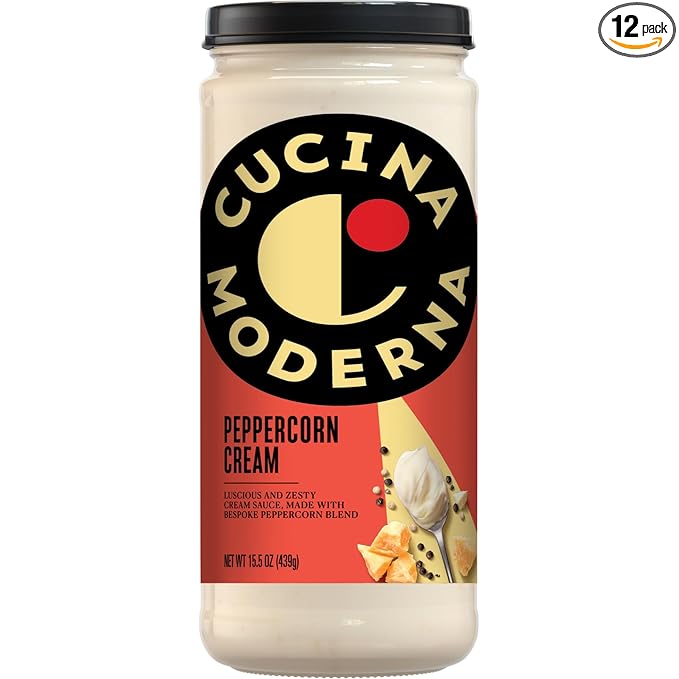 Generic C.ucina Moderna Sauce Pasta Peppercorn Cream 15.5 oz (Pack of 12)