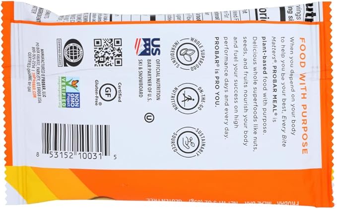 Probar Meal Bar: Peanut Butter Box of 12