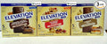 Elevation by Millville Protein Bars Carb Conscious 3 Variety Flavors Bundle (Pack of Three)