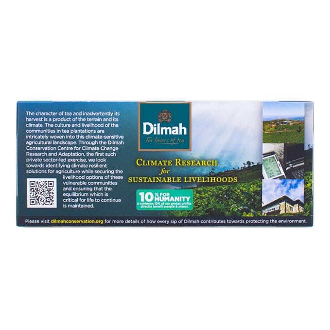 Dilmah Premium Ceylon Black Tea - 100 Tea Bags x 2 Pack (Total 200 Bags) - Bold and Refreshing