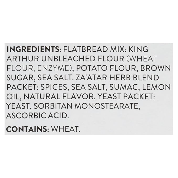King Arthur Crisp &amp Airy Focaccia Mix Kit 18.4 Ounces (Pack Of 6)
