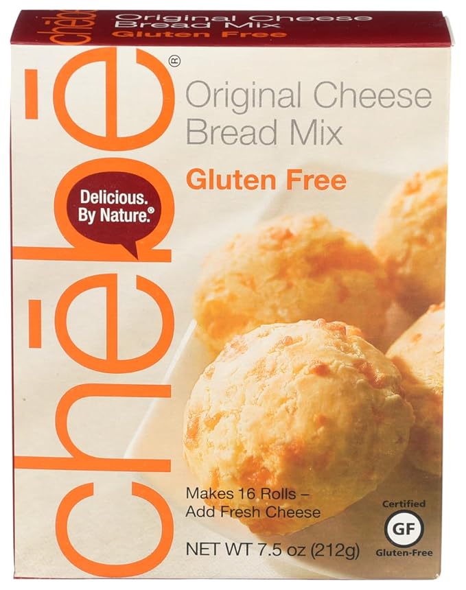 Chebe Bread Original Cheese Bread Mix Gluten Free (8x8/7.5 Oz)
