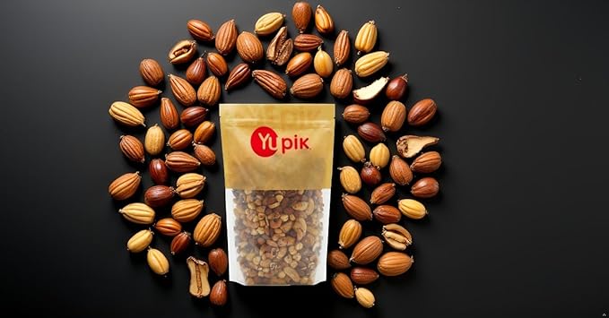 Yupik Deluxe Unsalted Mixed Nuts Without Peanuts 2.2lb (Pack of 6)