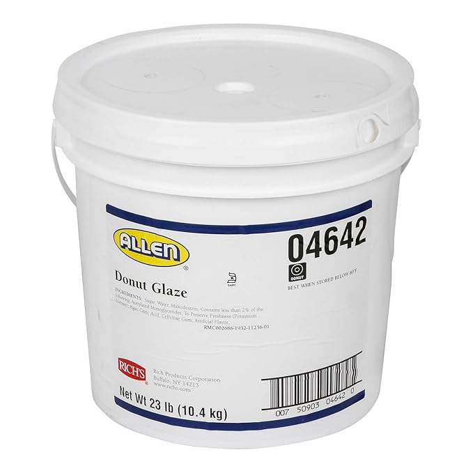 Rich's JW Allen Donut Glaze for Glazed Donuts Bakery Fresh Pastries &amp More 23 lb Pail