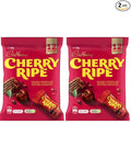 Cadbury Cherry Ripe Chocolate Share Pack – 2 Packs of 12 Bars (180g Each) – Made in Australia
