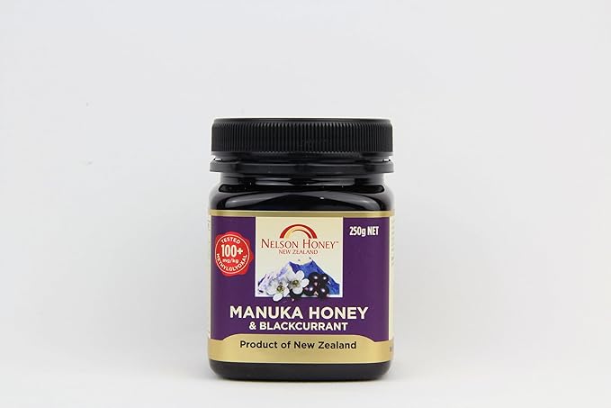 Manuka Honey With Blackcurrant - Nelson Honey New Zealand